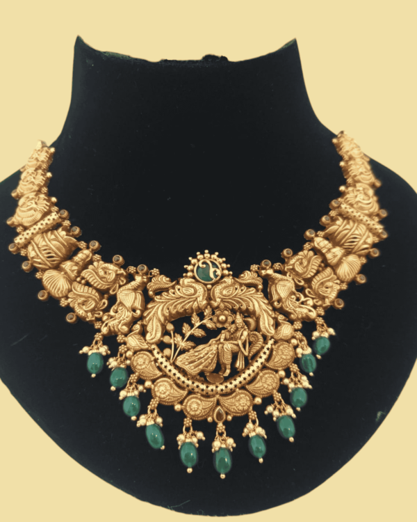 Gold necklaces designs in 35grams